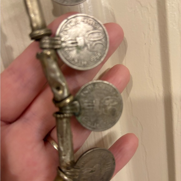 Vintage Indian coin necklace - Picture 3 of 5